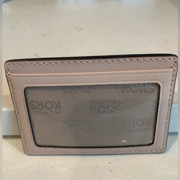 Michael Kors EUC Card Holder - Beige & Gold - Picture 2 of 5
